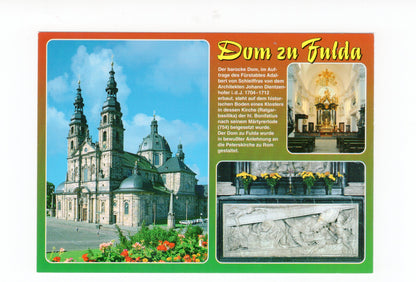 Ansichtskarte Dom zu Fulda