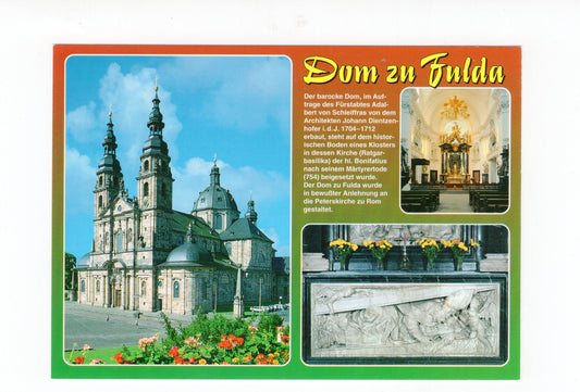 Ansichtskarte Dom zu Fulda