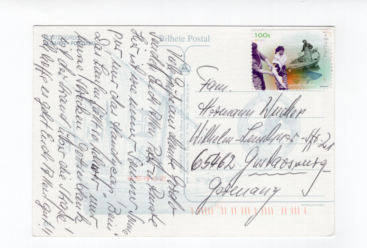 Ansichtskarte Monte Gordo / Algarve / Portugal