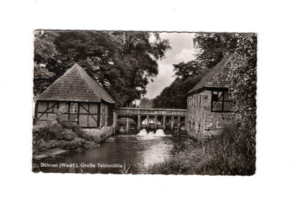 Ansichtskarte Dülmen / Westfalen / Große Teichmühle