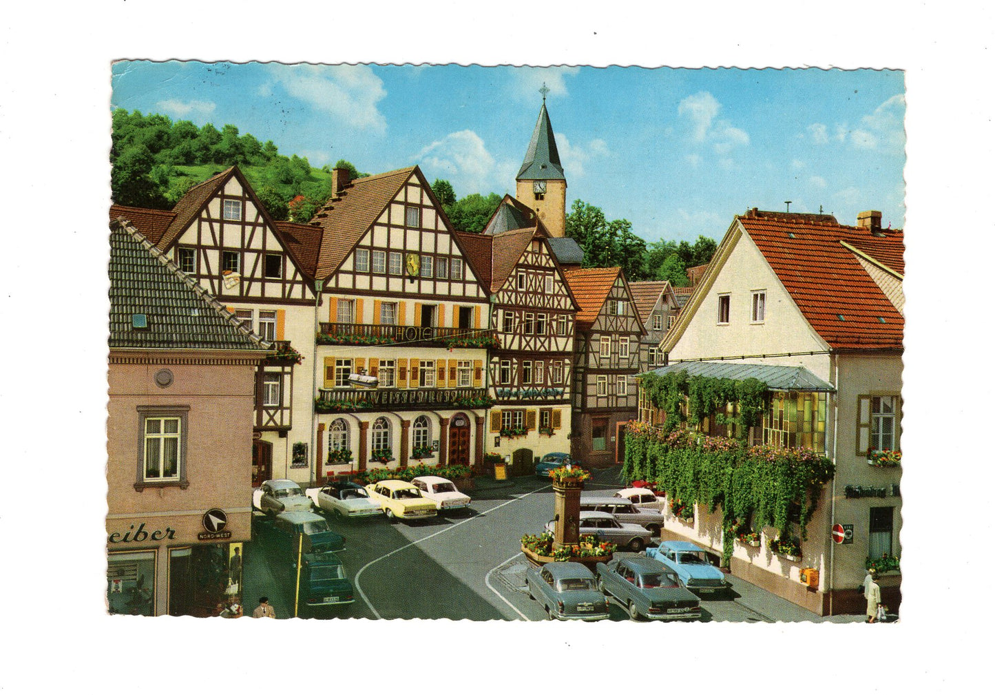 Ansichtskarte Bad Orb im Spessart / Marktplatz