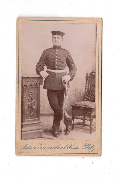 Fotografie Soldat - Metz 1890er