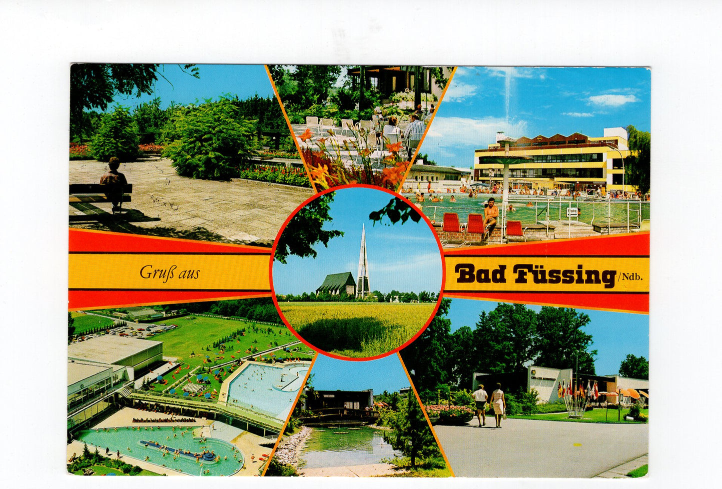 Ansichtskarte Bad Füssing / Niederbayern