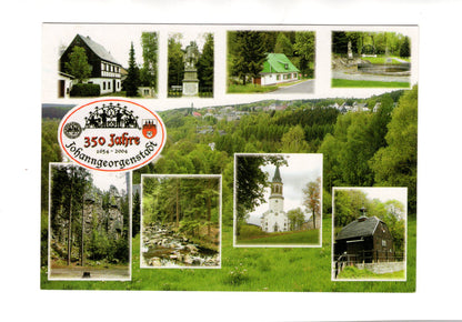 Ansichtskarte 350 Jahre Johanngeorgenstadt