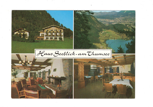 Ansichtskarte Haus Seeblick am Thumsee / Karlstein / H1-63