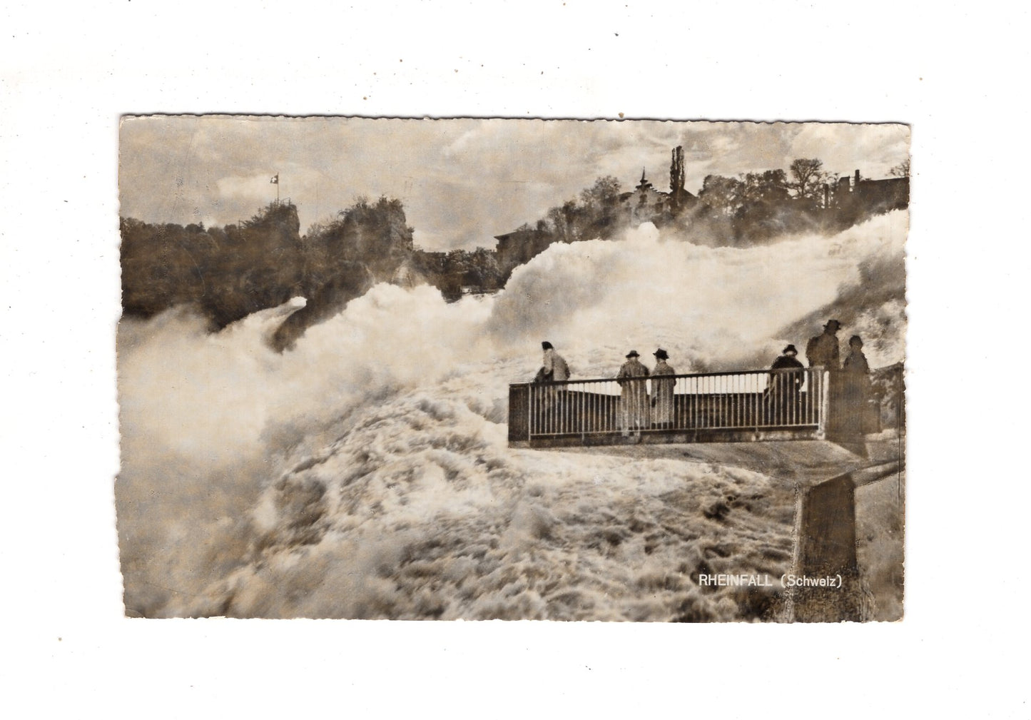 Ansichtskarte Rheinfall / Schweiz