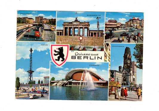 Ansichtskarte Berlin / Stadtautobahn / Funkturm +++