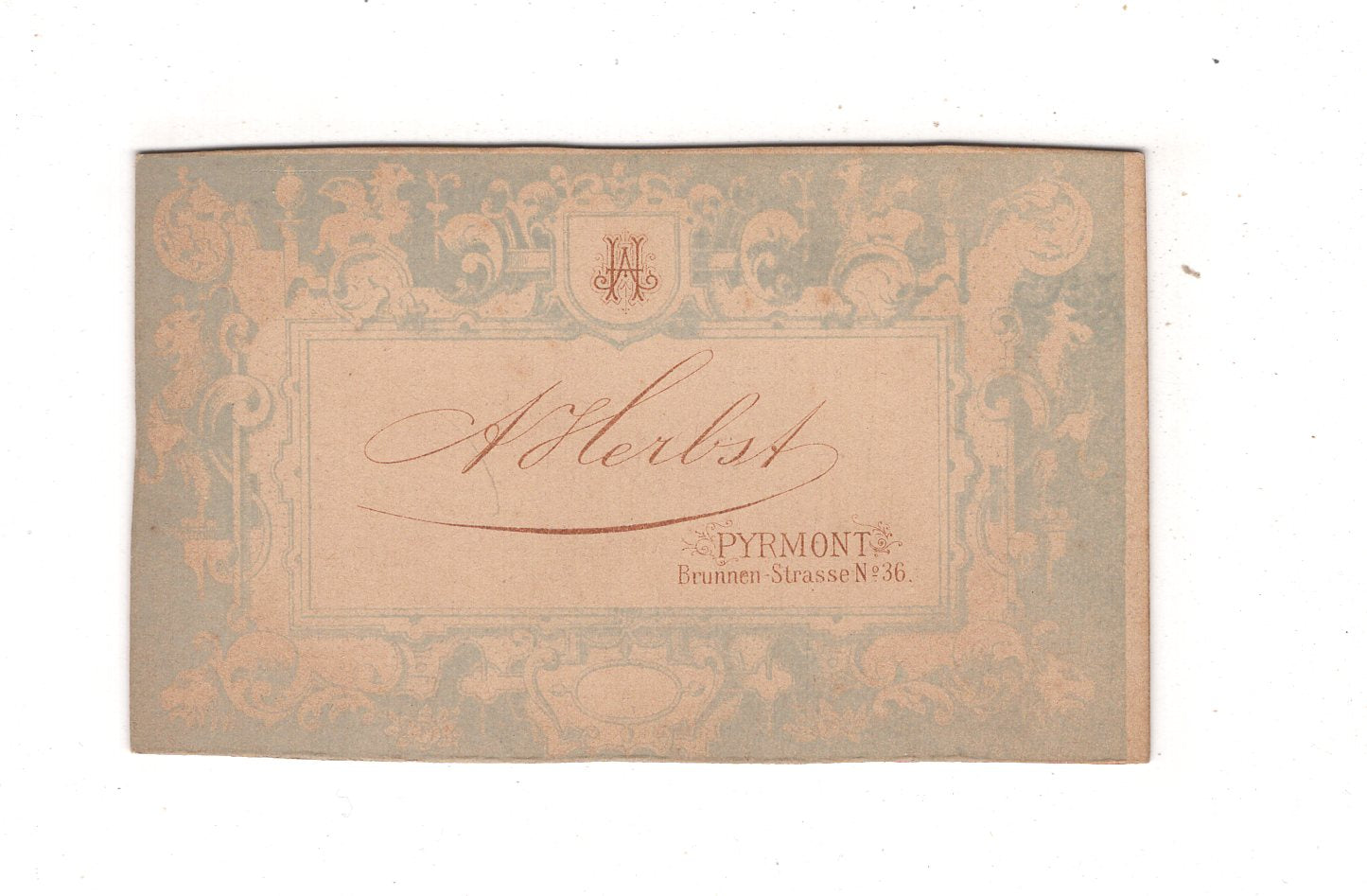 Fotografie Feine Dame - Bad Pyrmont 1870er / CDV L1-34