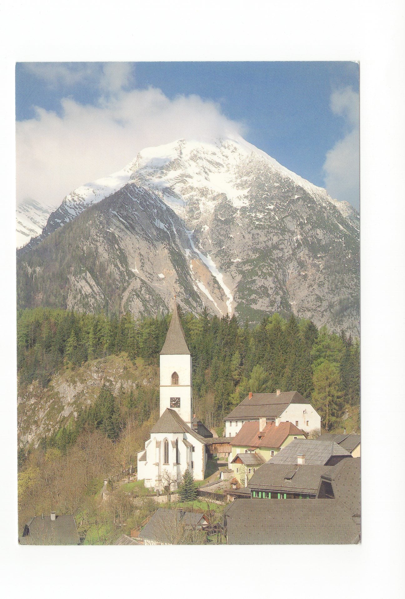 Ansichtskarte Pfarrkirche Pürgg / Österreich