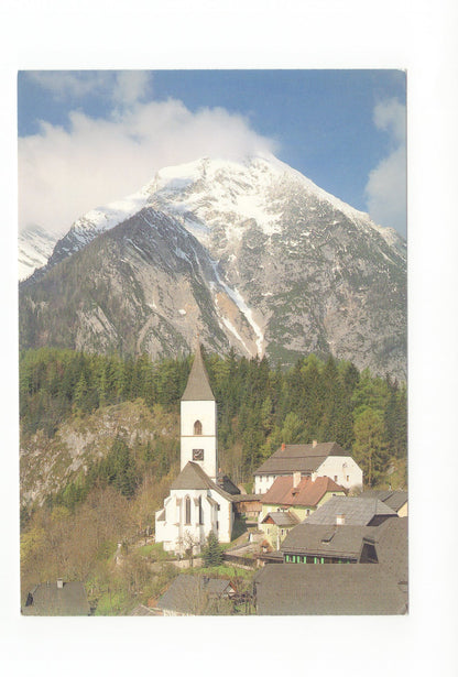 Ansichtskarte Pfarrkirche Pürgg / Österreich