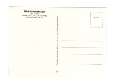 Ansichtskarte Michelthomilishof / Hinterzarten im Schwarzwald / G1-66