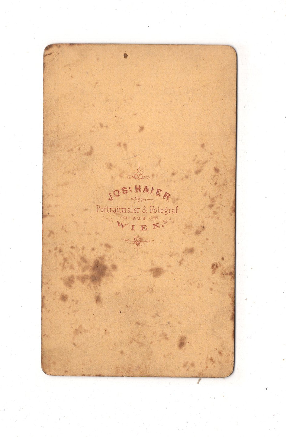 Fotografie Niedlicher kleiner Junge - Wien 1860er / CDV M1-16