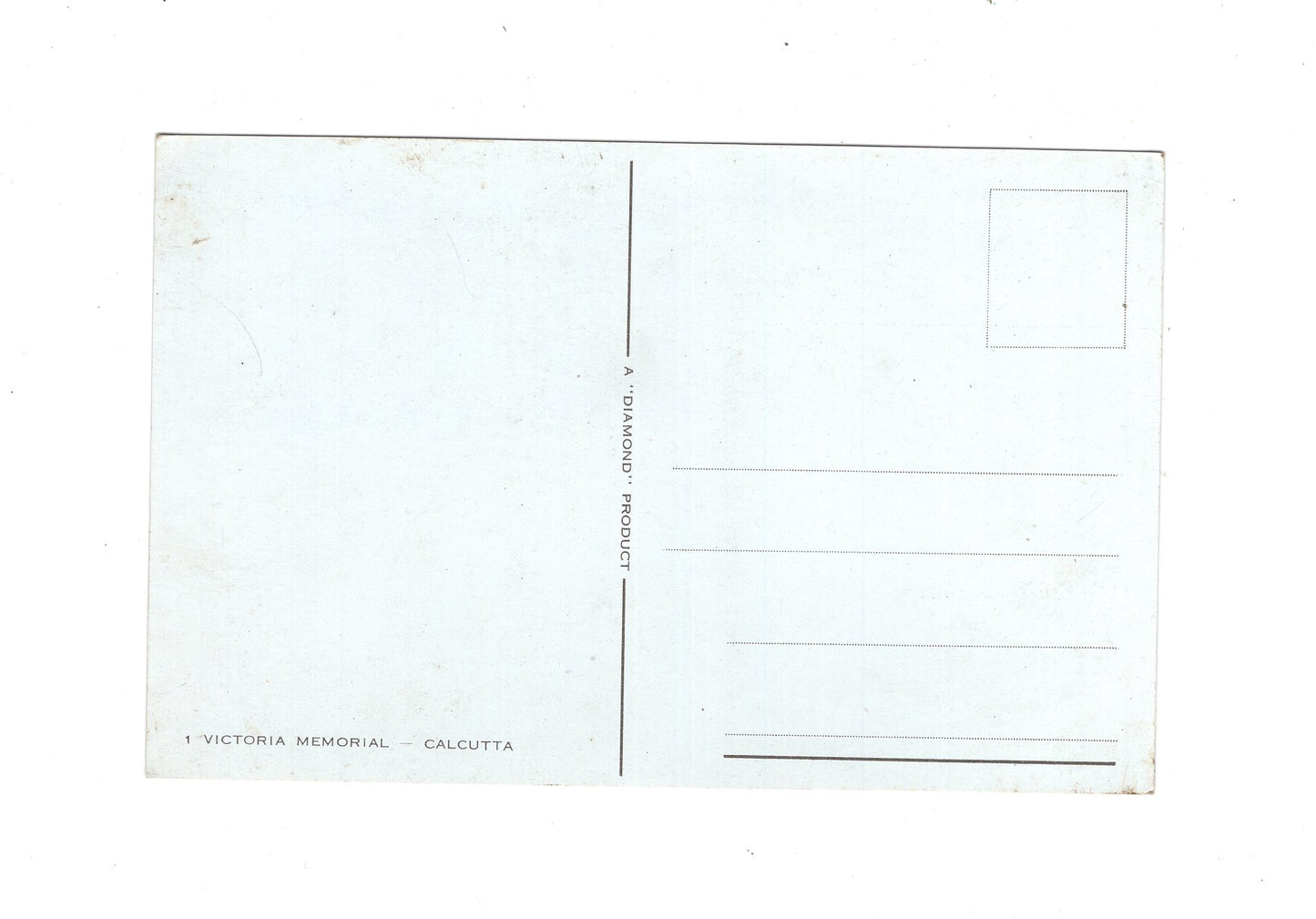 Ansichtskarte Victoria Memorial / Kalkutta / Indien