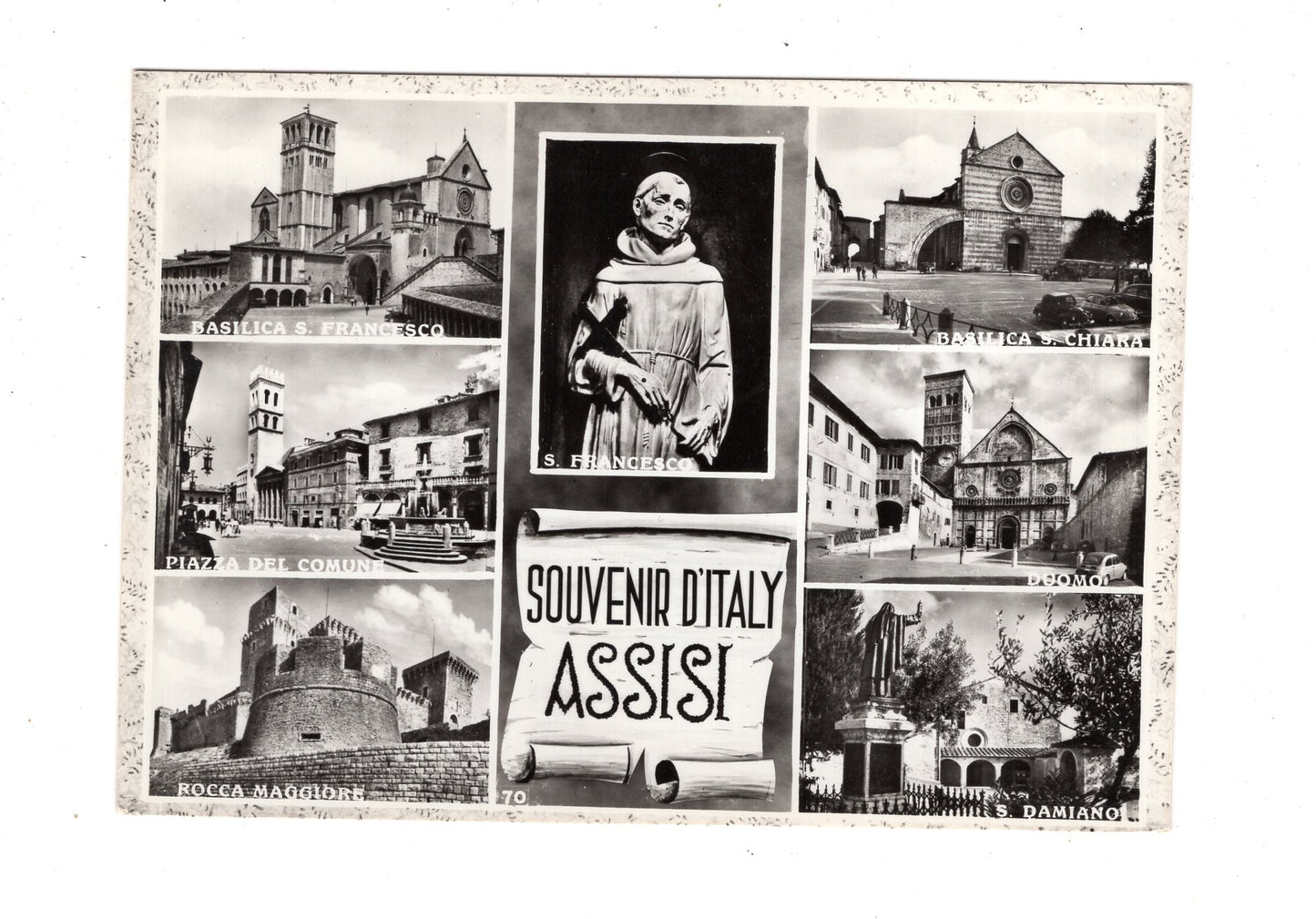 Ansichtskarte Assisi / Italien / N1-56