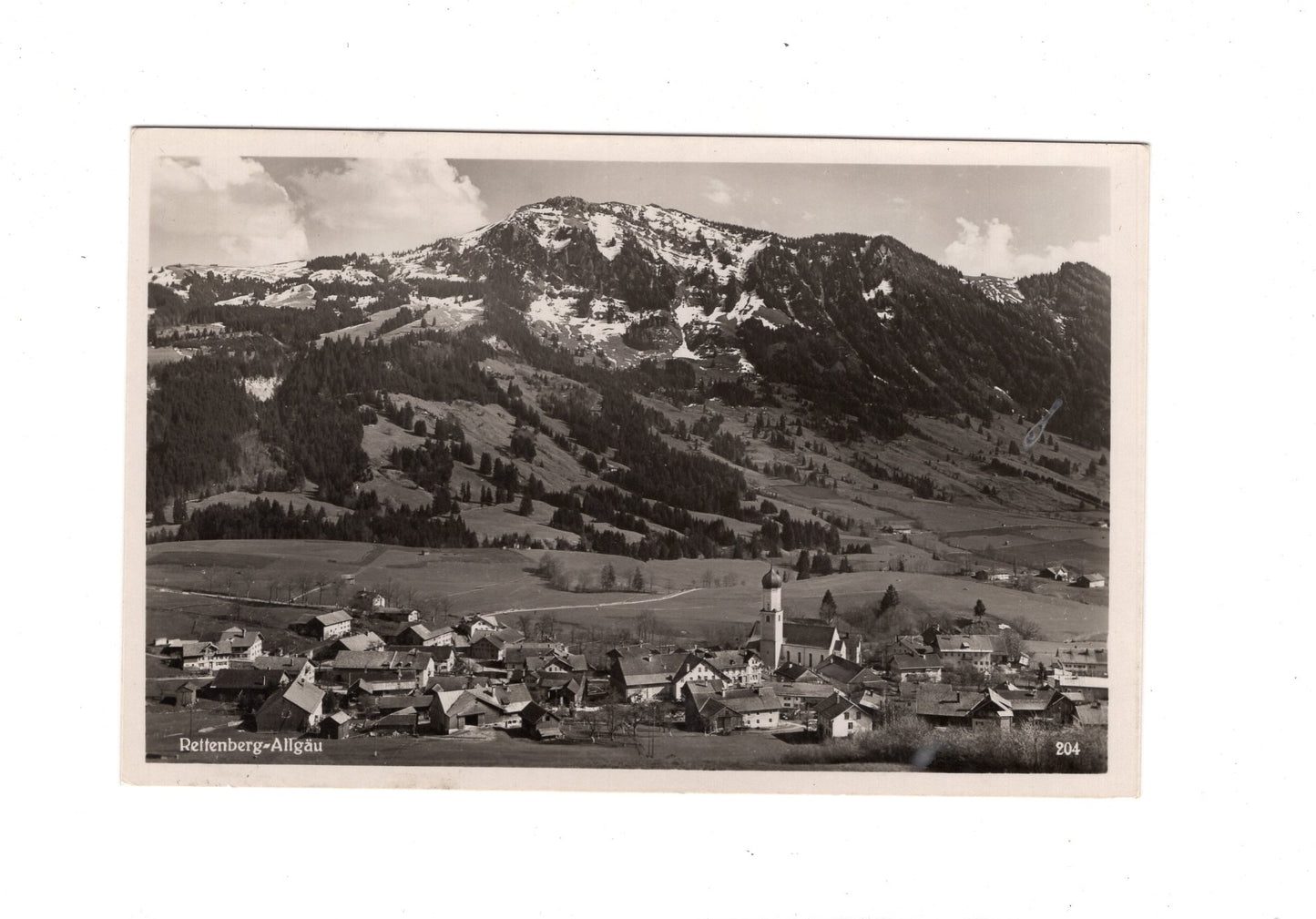 Ansichtskarte Rettenberg / Allgäu / I1-61