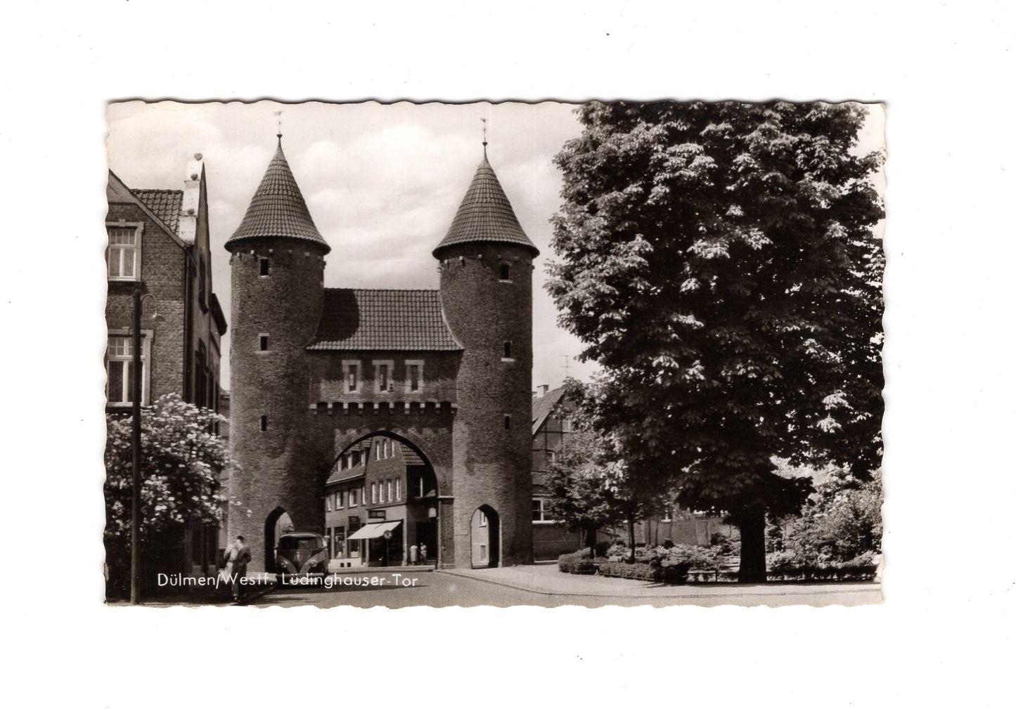 Ansichtskarte Dülmen / Westfalen / Lüdinghauser Tor