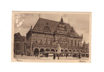 Ansichtskarte Bremen / Rathaus