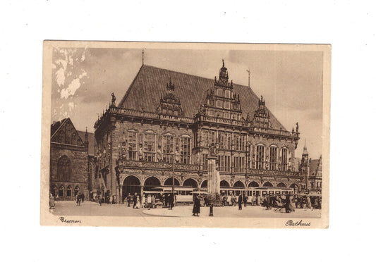 Ansichtskarte Bremen / Rathaus