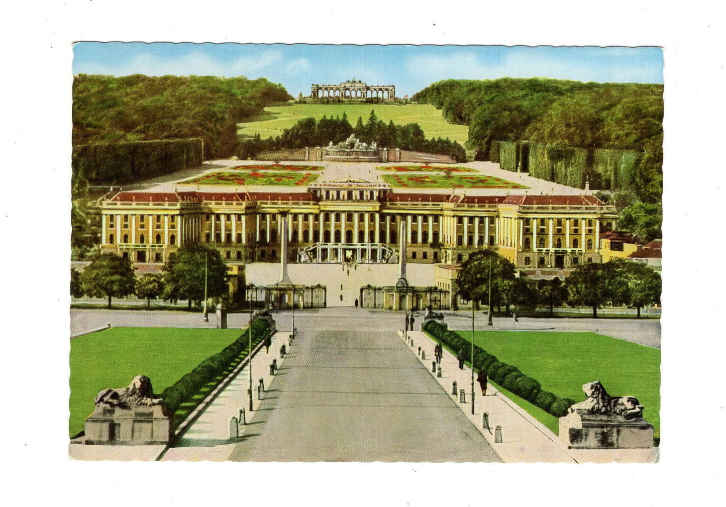 Ansichtskarte Wien / Schloss Schönbrunn / Österreich