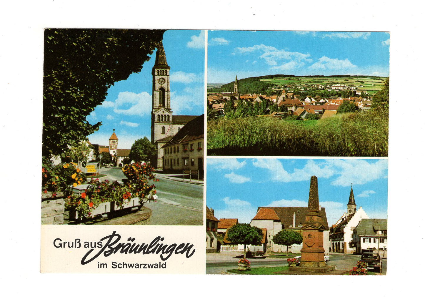 Ansichtskarte Bräunlingen im Schwarzwald