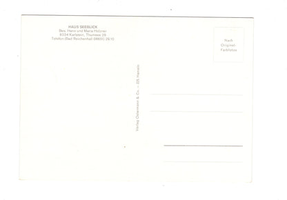 Ansichtskarte Haus Seeblick am Thumsee / Karlstein / H1-63