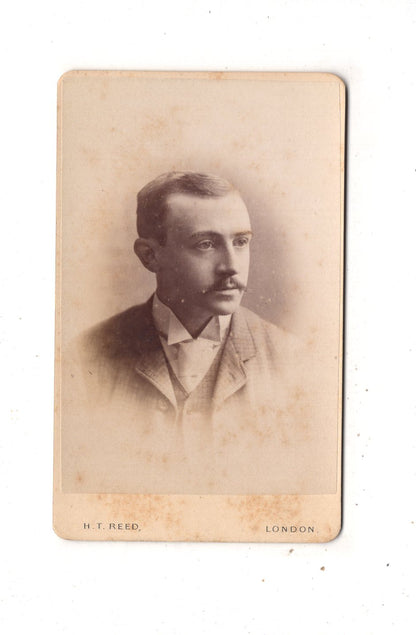 Fotografie Herrenportrait - London um 1880