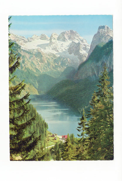 Ansichtskarte Gosau-See / Salzkammergut / Österreich