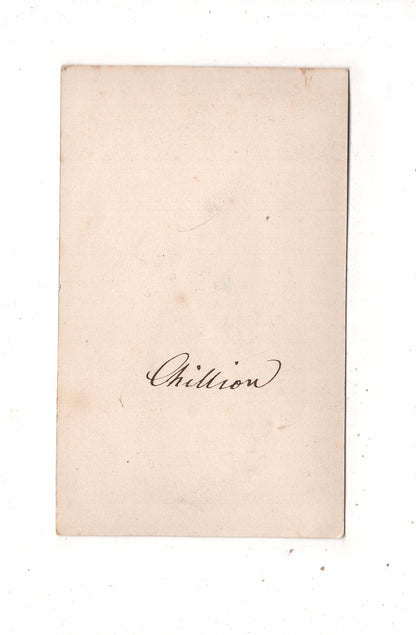 Fotografie Chateau de Chillon / Schweiz - 1870er