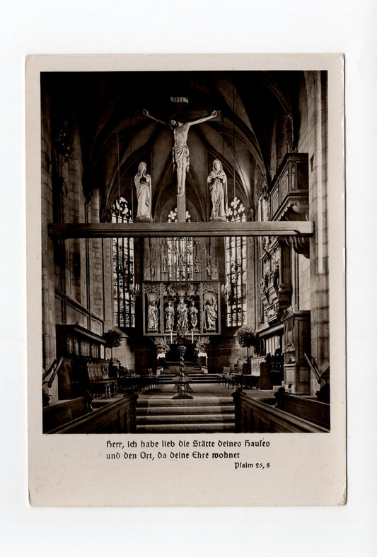 Ansichtskarte Kamenz in Sachsen / Ev. Hauptkirche zu St. Marien