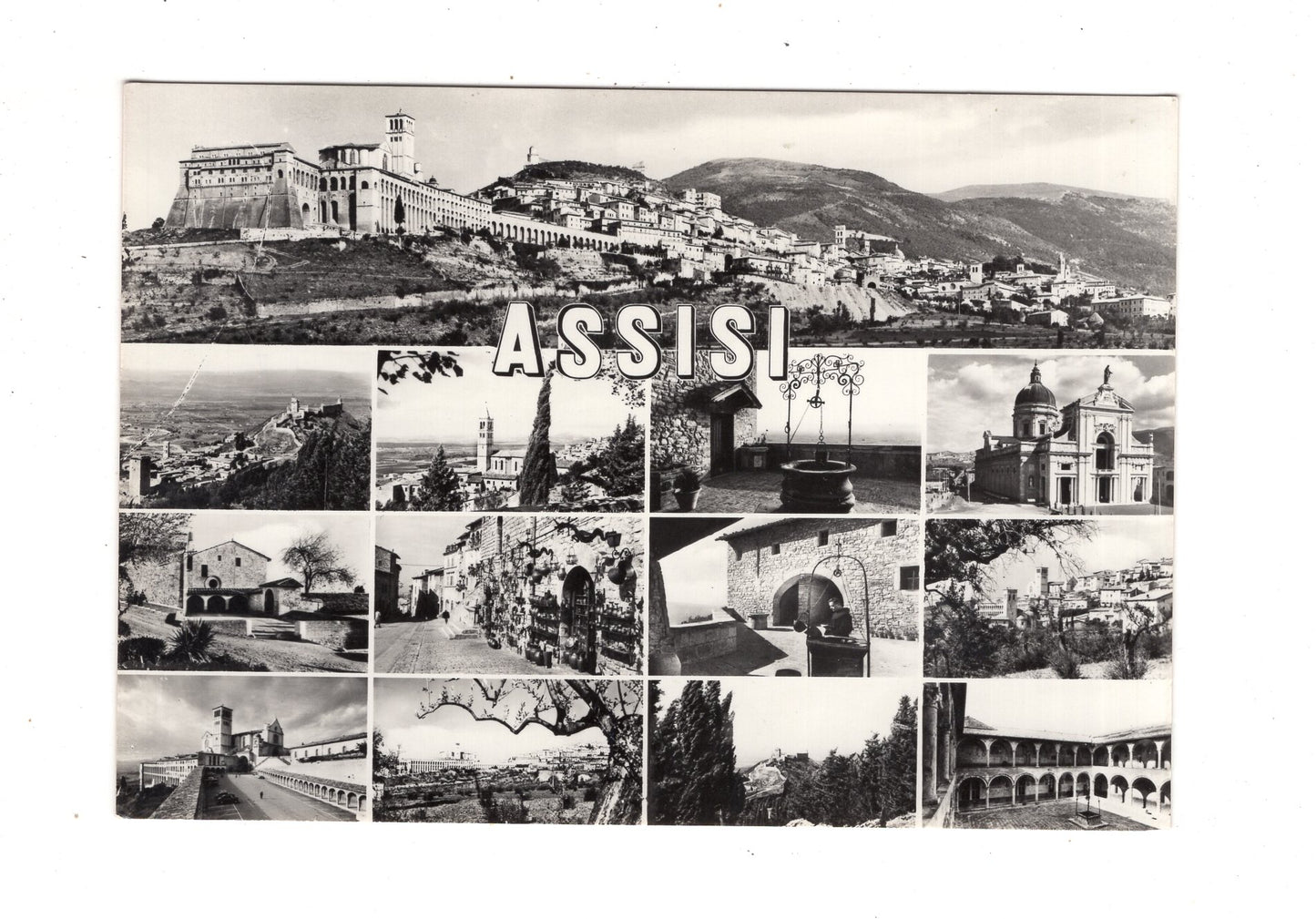 Ansichtskarte Assisi / Italien / N1-56