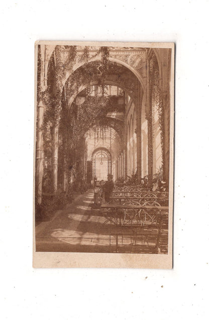 Fotografie Historische Gebäudeansicht - unbekannter Ort 1870er