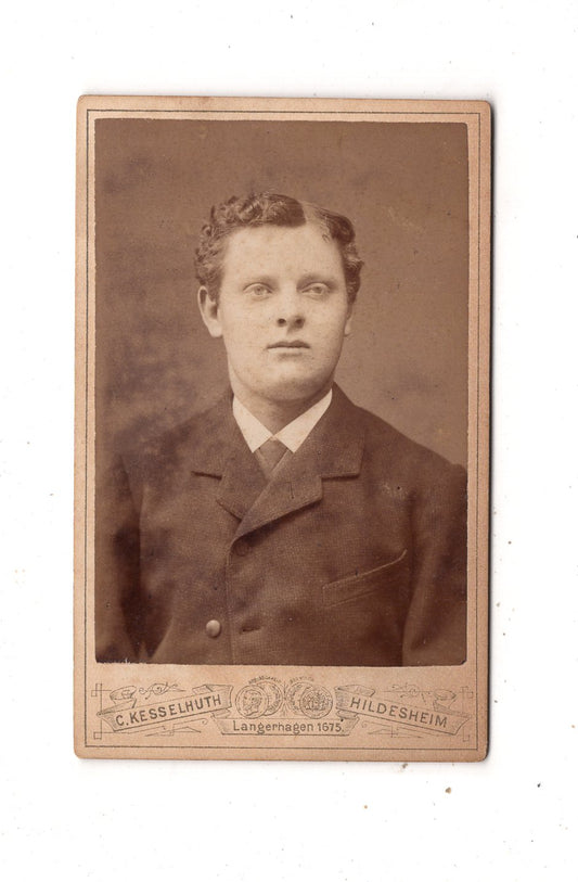 Fotografie Herrenportrait - Hildesheim 1880er