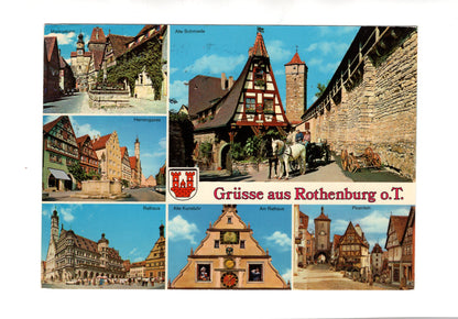 Ansichtskarte Rothenburg ob der Tauber