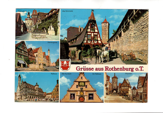 Ansichtskarte Rothenburg ob der Tauber
