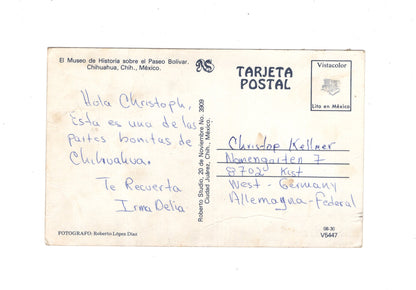 Ansichtskarte Chihuahua / El Museo de Historia / Mexiko
