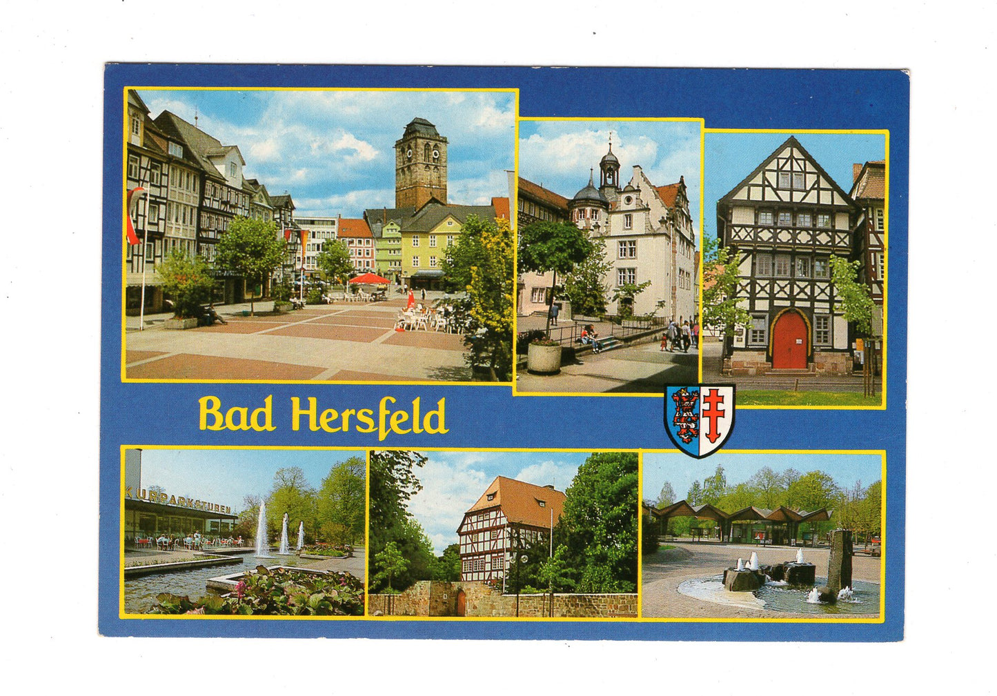 Ansichtskarte Bad Hersfeld im Fuldatal
