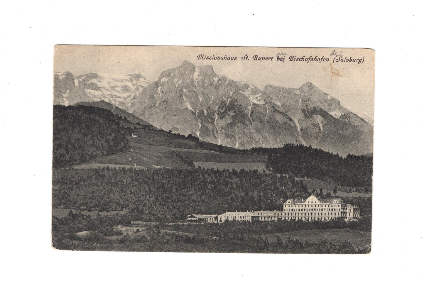 Ansichtskarte Missionshaus St. Rupert bei Bischofshofen / Österreich