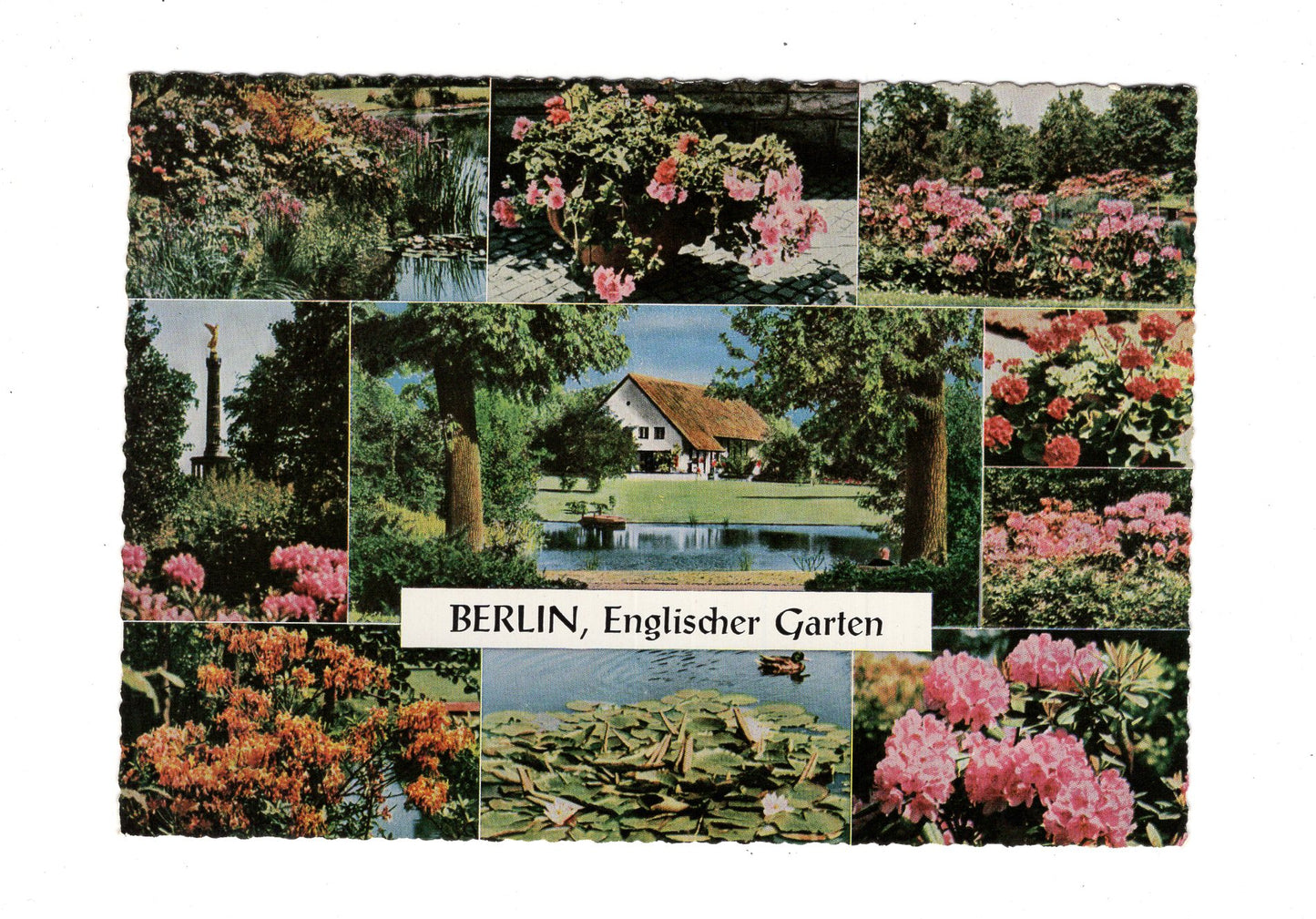 Ansichtskarte Berlin / Englischer Garten