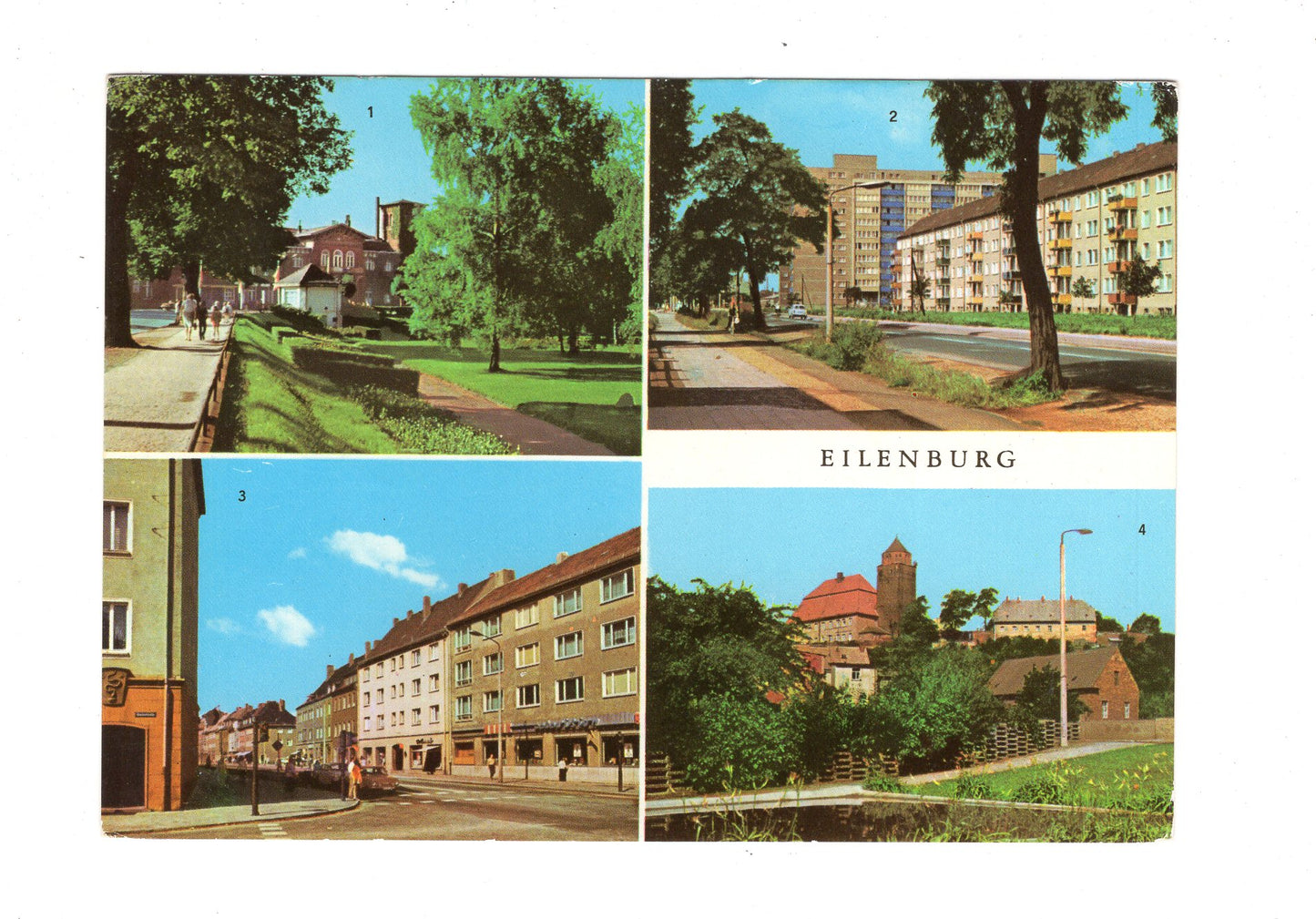 Ansichtskarte Eilenburg / Bahnhof - Hochhaus +++ / H1-63