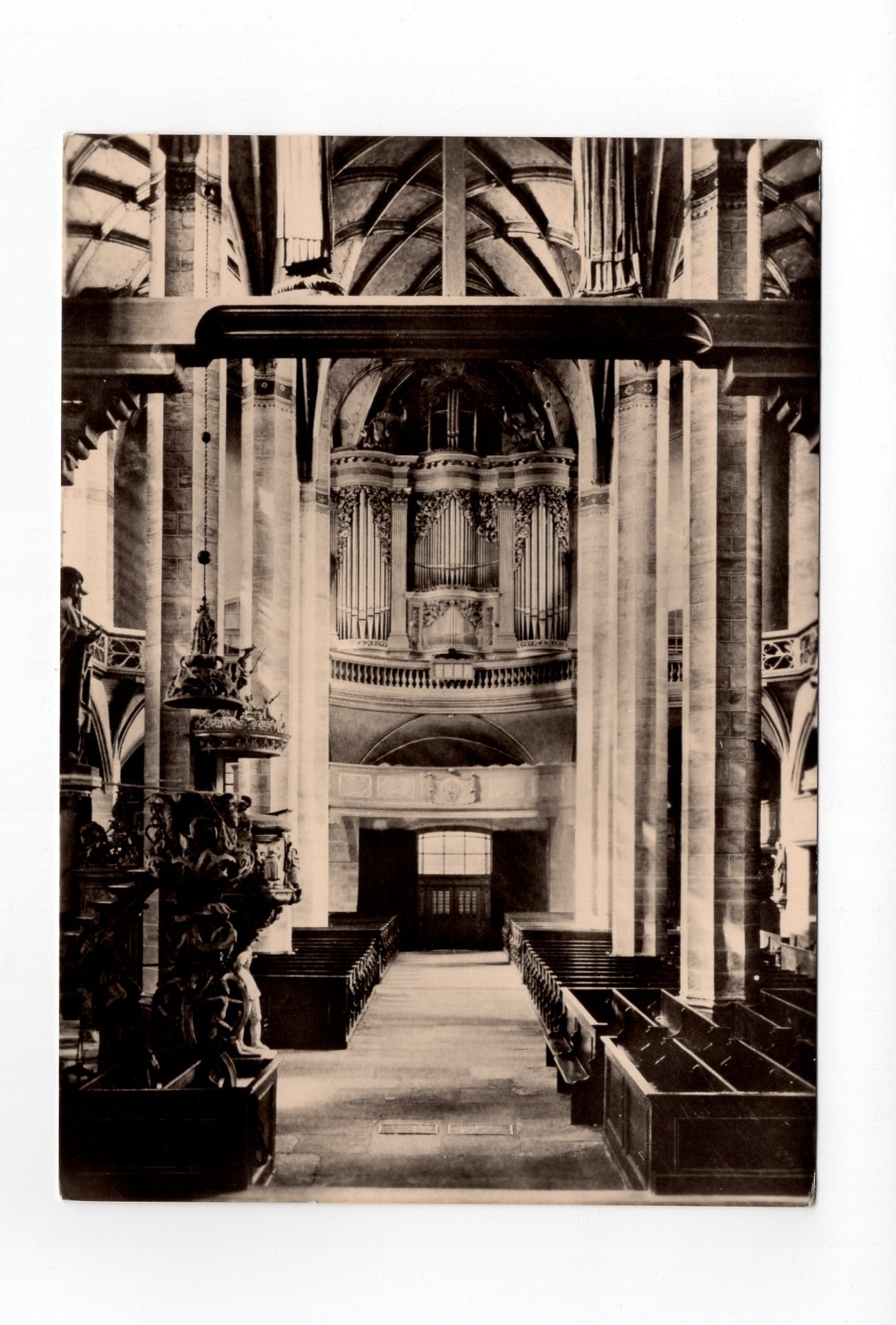 Ansichtskarte Freiberg / Sachsen / Dom