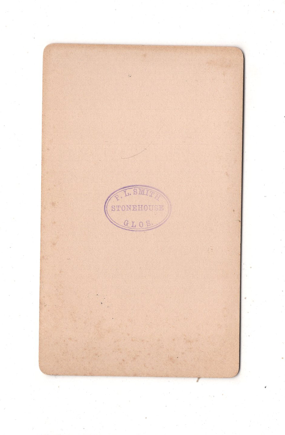Fotografie Feine Dame - Stonehouse um 1880 / CDV L1-34