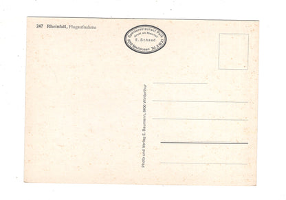 Ansichtskarte Rheinfall / Flugaufnahme / Schweiz