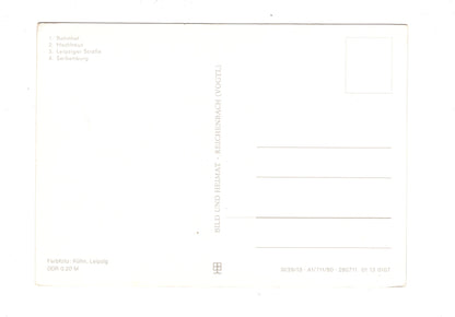 Ansichtskarte Eilenburg / Bahnhof - Hochhaus +++ / H1-63