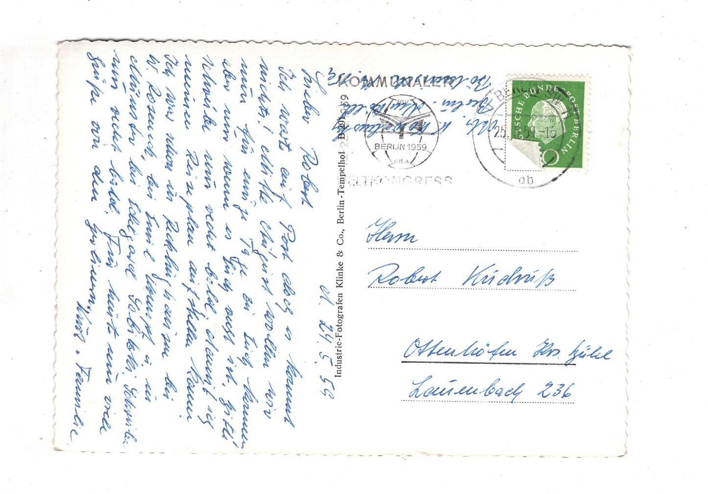 Ansichtskarte Berlin am Abend / Schillertheater +++ / K1-50