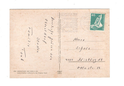 Ansichtskarte Oberstdorf im Allgäu / M1-55