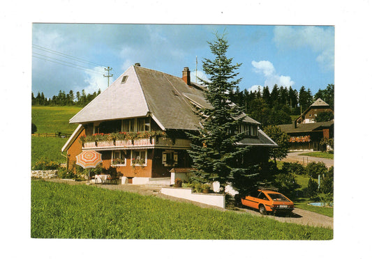 Ansichtskarte Haus Bergesruh / Hinterzarten im Schwarzwald / G1-66