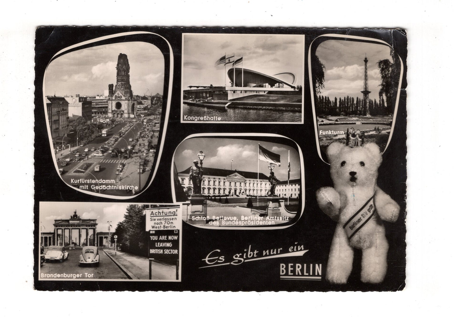 Ansichtskarte Berlin / Kongresshalle / Funkturm +++ / K1-50