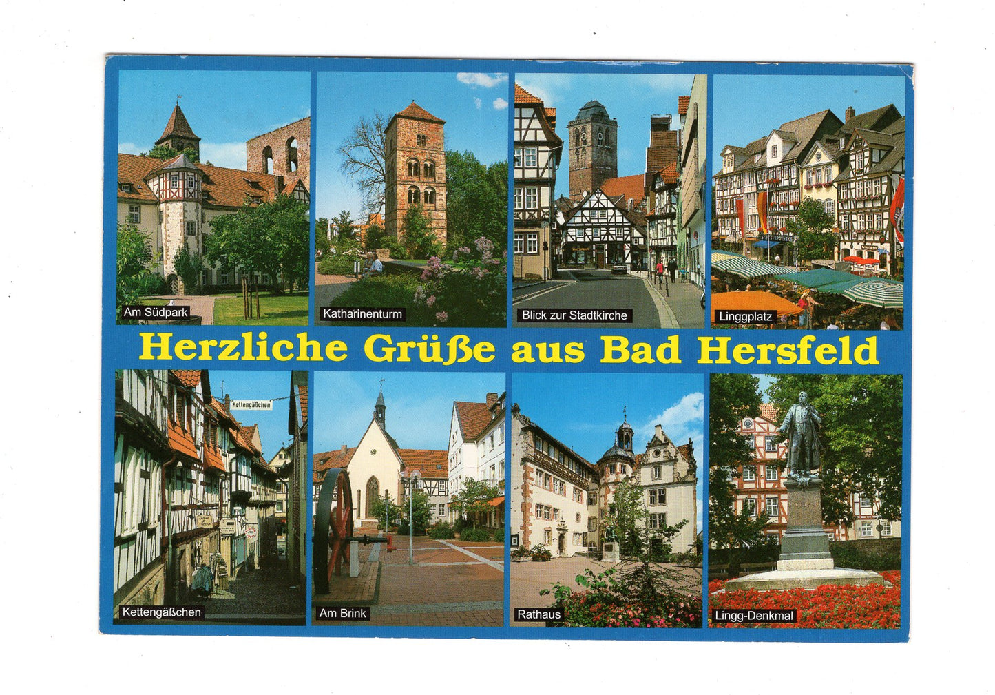 Ansichtskarte Bad Hersfeld / Am Brink +++