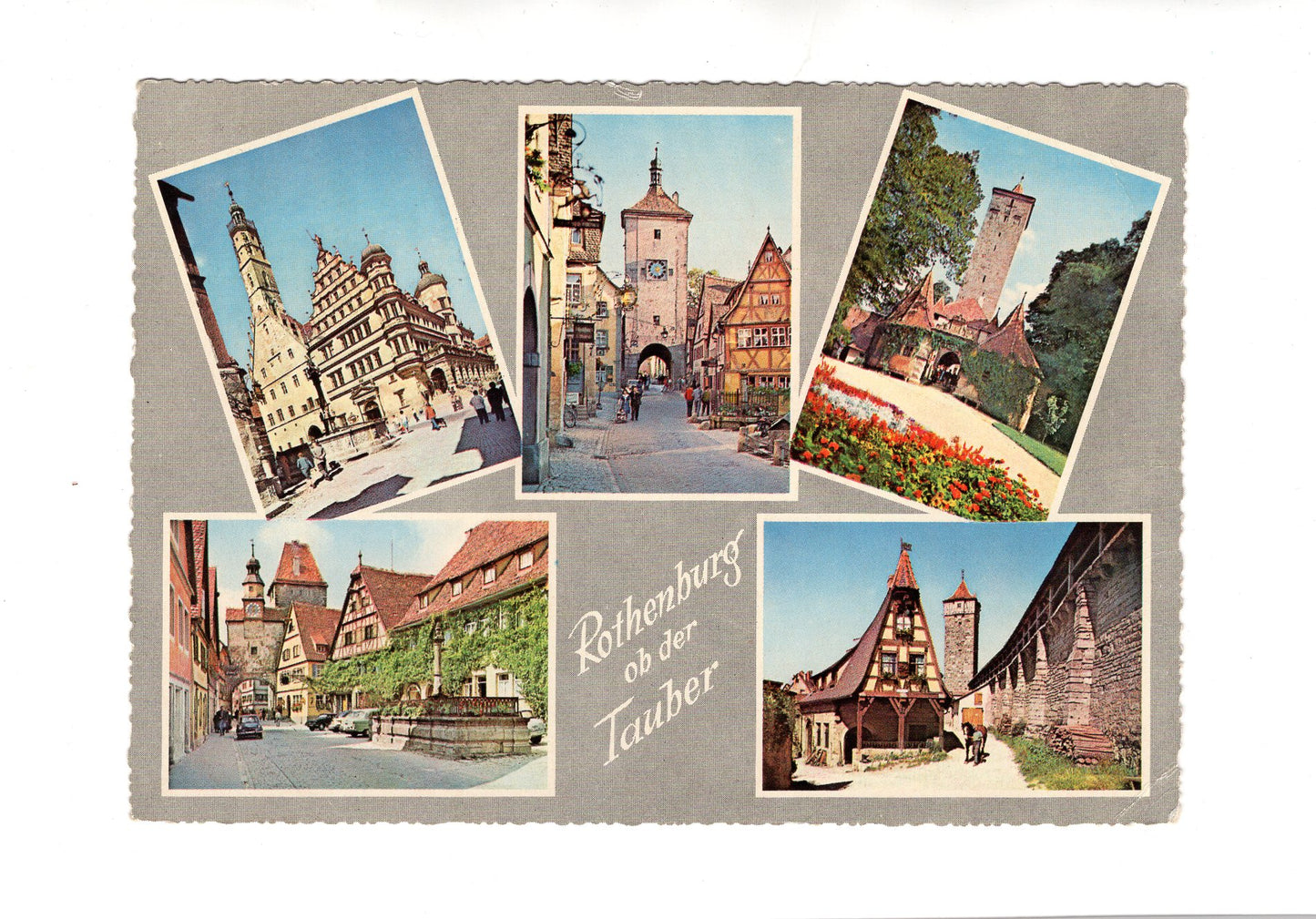 Ansichtskarte Rothenburg ob der Tauber