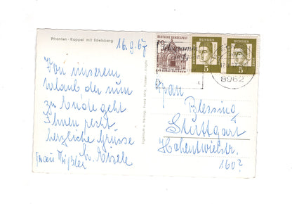 Ansichtskarte Pfronten / Kappel mit Edelsberg